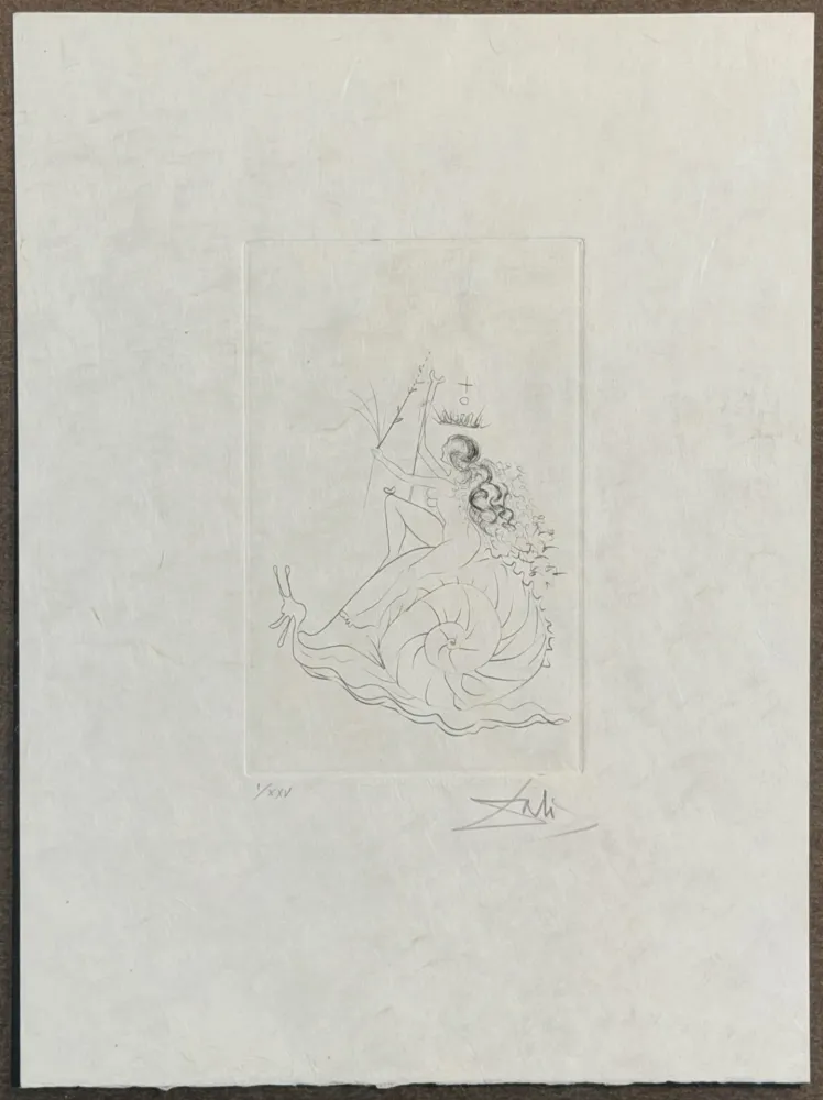 Stich Dali - Escargot