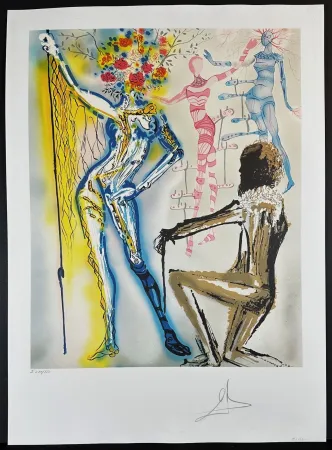 Lithographie Dali - Fashion Designer