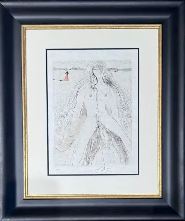 Stich Dali - Femme à cheval