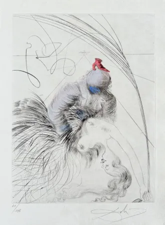 Stich Dali - Femme à la chaussure