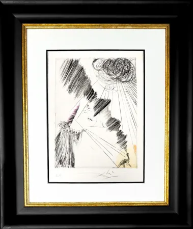 Stich Dali - Femme au clown (Woman with Clown)