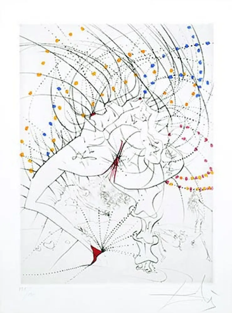 Stich Dali - Femme-feuille (Leaf-woman)