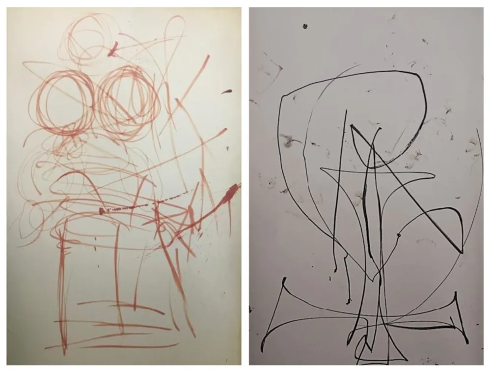 Multiple Dali - Figure Study Of An Angel; St. John