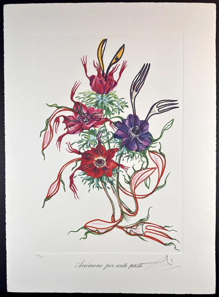 Stich Dali - Florals Anemone per Anti-Pasti