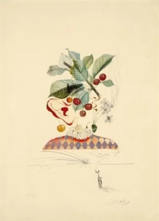 Stich Dali - Flordali - Cerises Pierrot