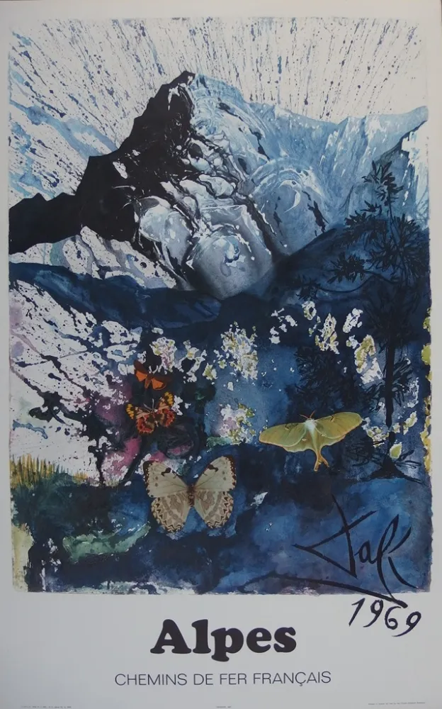 Stich Dali - France : Les Alpes (SNCF)