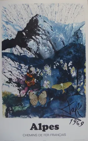 Stich Dali - France : Les Alpes (SNCF)