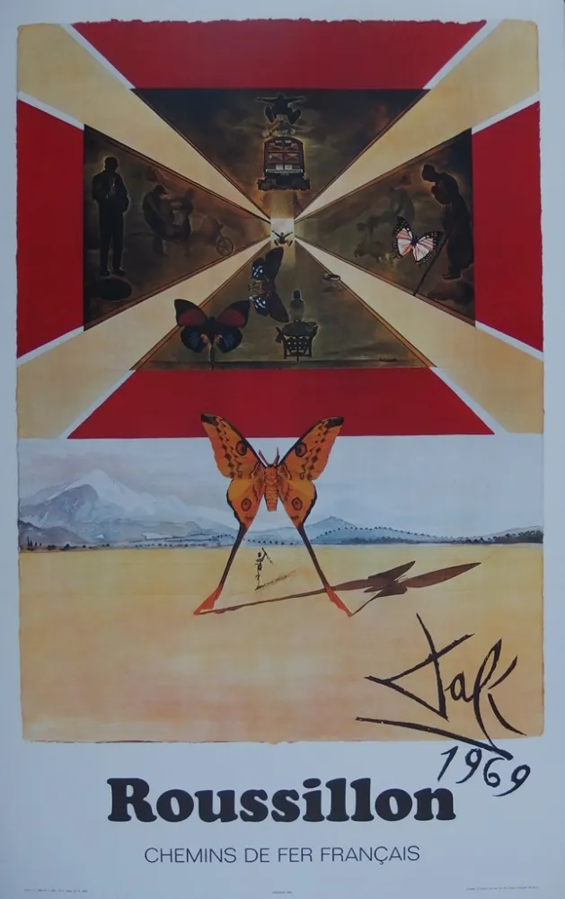 Stich Dali - France : Roussillon (SNCF)