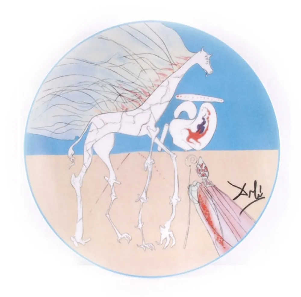 Keramik Dali - Girafe Saturnienne (La Conquête du Cosmos)