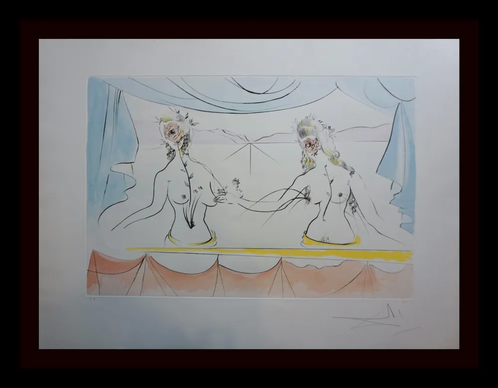 Stich Dali - Hommage a Albrecht Durer Renaissance