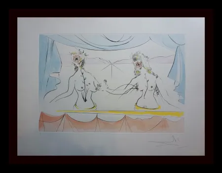 Stich Dali - Hommage a Albrecht Durer Renaissance