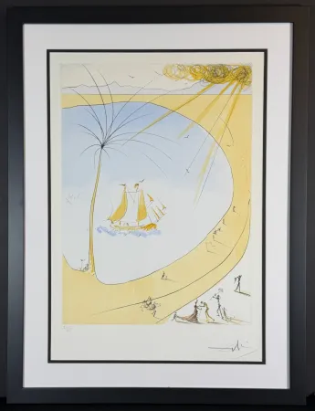 Stich Dali - Hommage a Picasso