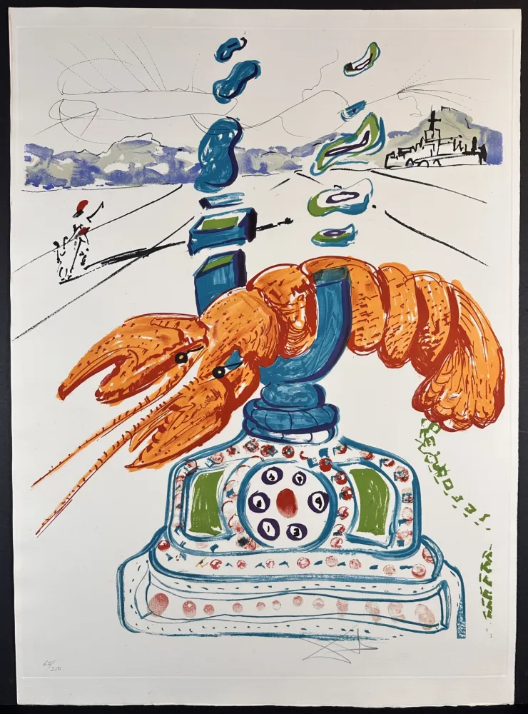 Stich Dali - Imaginations & Objects of The Future Cybernetic Lobster Telephone