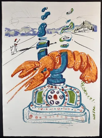 Stich Dali - Imaginations & Objects of The Future Cybernetic Lobster Telephone