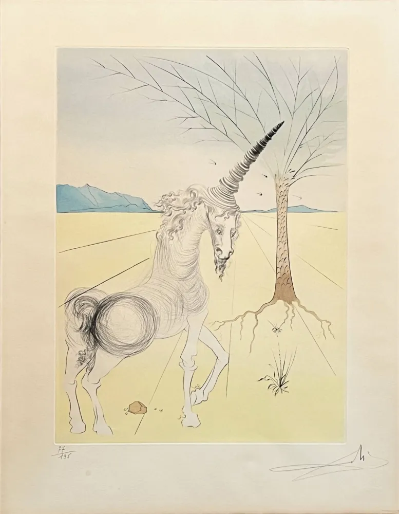 Radierung Dali - Joseph
