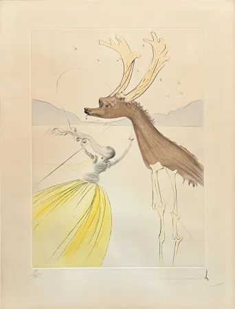 Radierung Dali - Judah