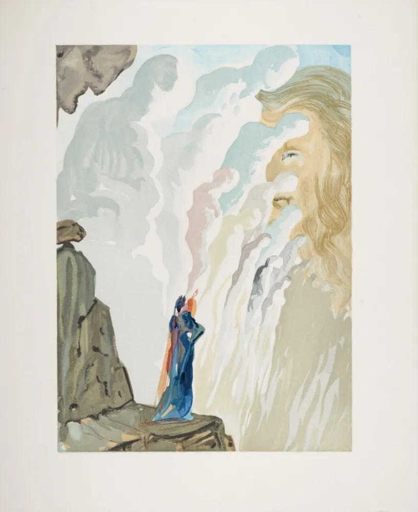 Holzschnitt Dali - La beauté des sculptures, 1963