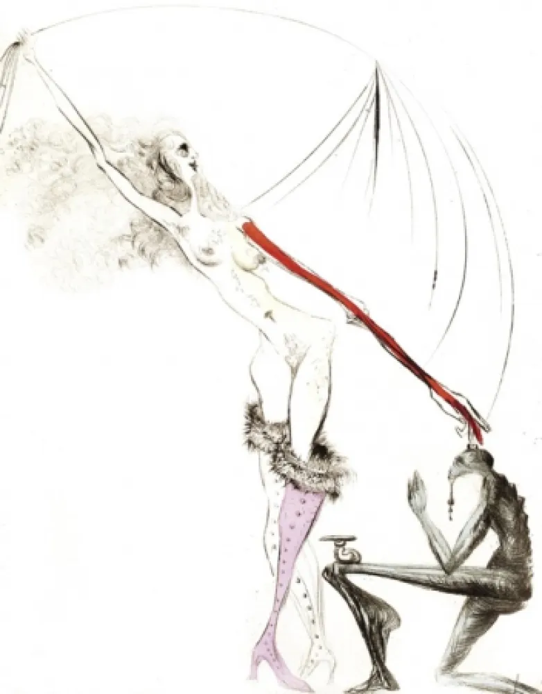 Stich Dali - La botte violette