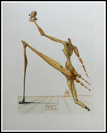 Holzschnitt Dali - LA DIVINE COMEDIE