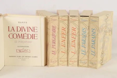 Holzschnitt Dali - La Divine Comédie