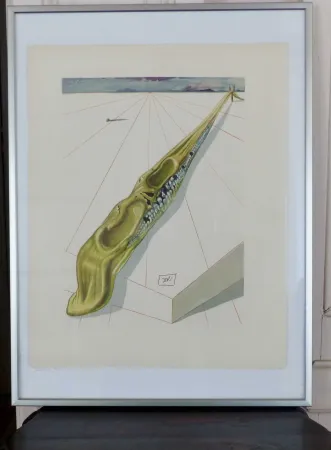 Holzschnitt Dali - LA DIVINE COMEDIE - Blasphémateurs