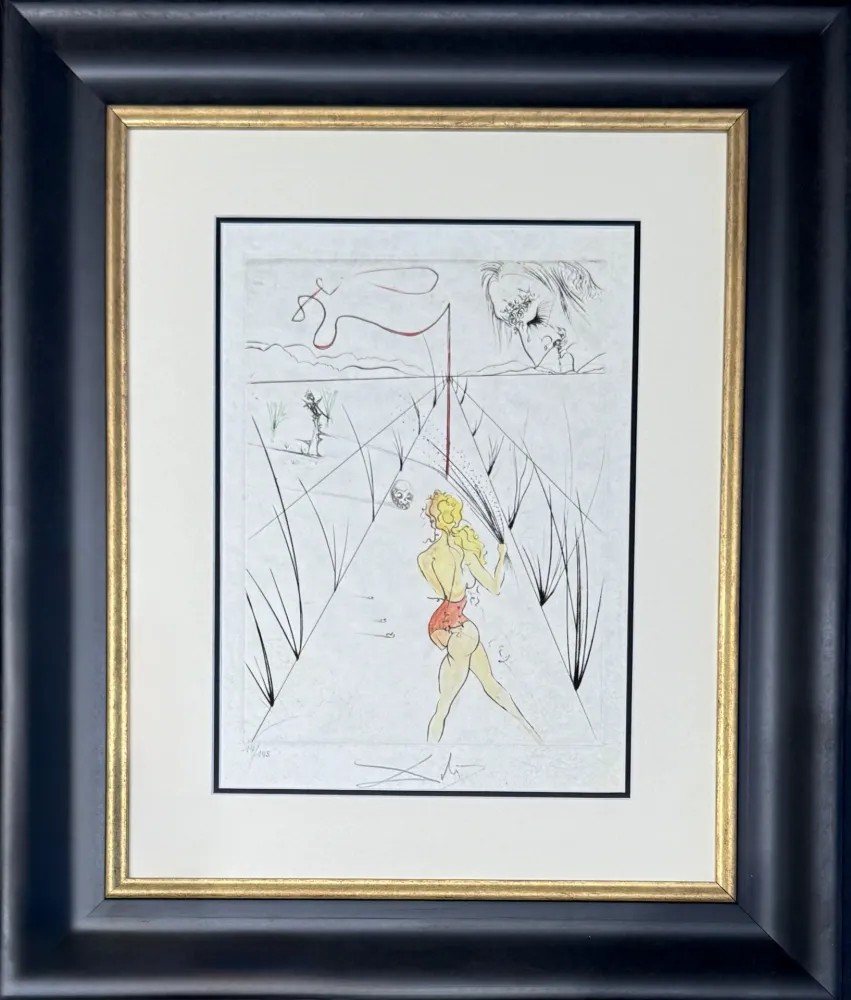 Stich Dali - La femme au fouet