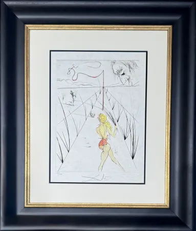 Stich Dali - La femme au fouet