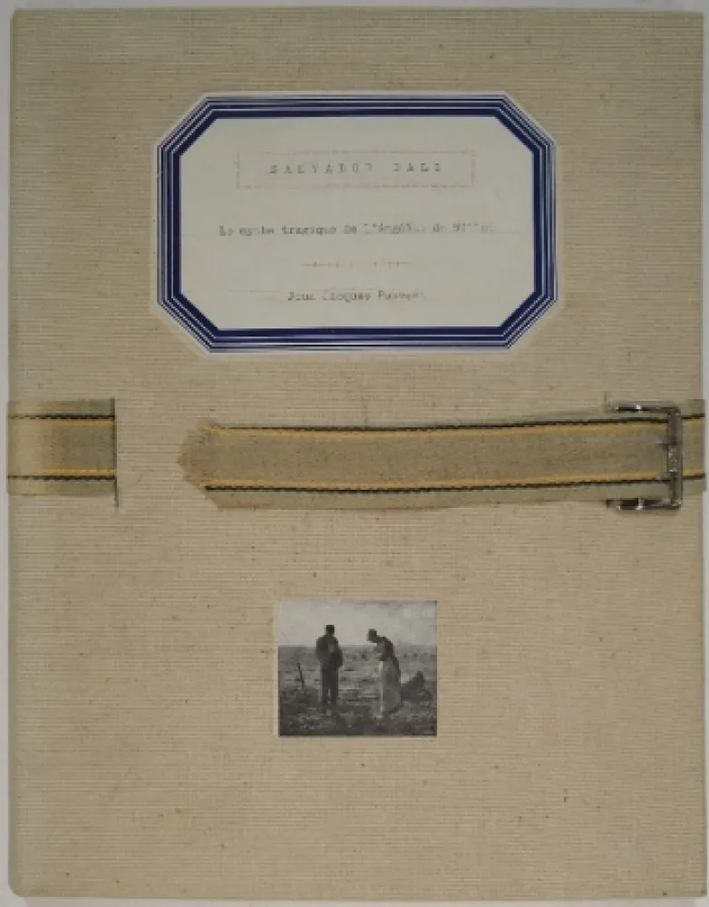 Illustriertes Buch Dali - La mythe tragique de l'Angélus de Millet. 