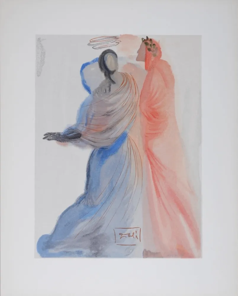 Lithographie Dali - La Splendeur de Béatrice