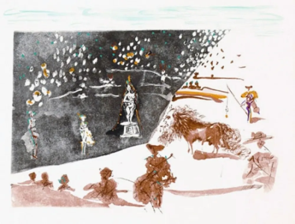 Stich Dali - La Statue (The Statue)