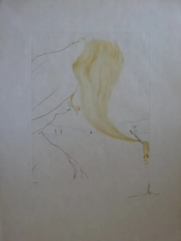 Radierung Dali - La Toison d'Or