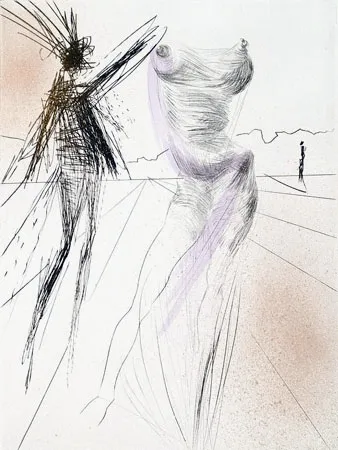 Stich Dali - Le buste