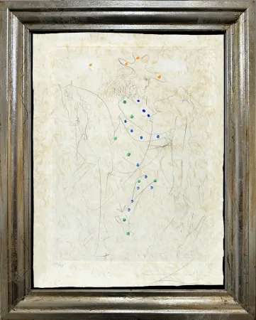 Radierung Dali - Le Cheval de Picasso