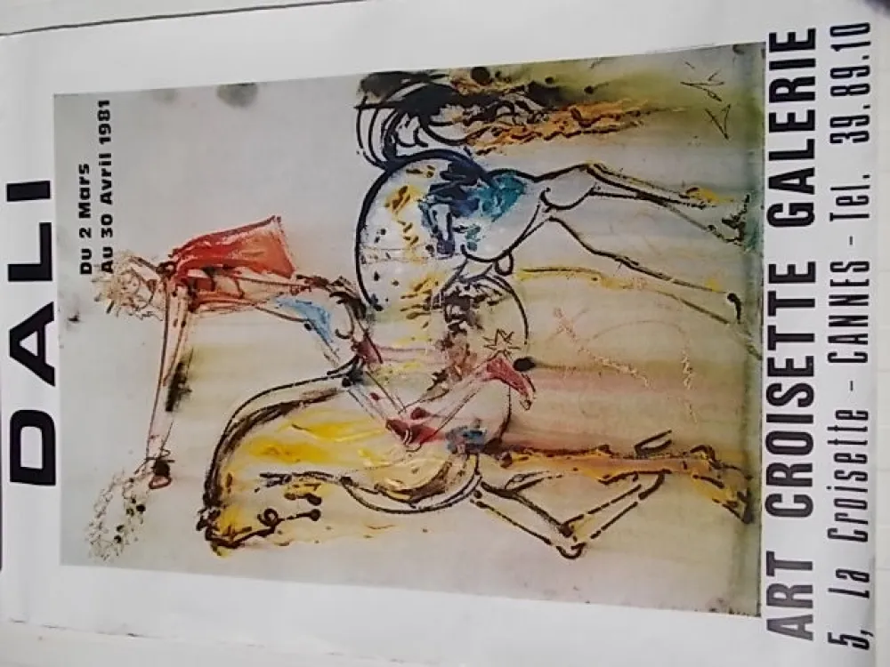 Plakat Dali - Le chevalier chrétien