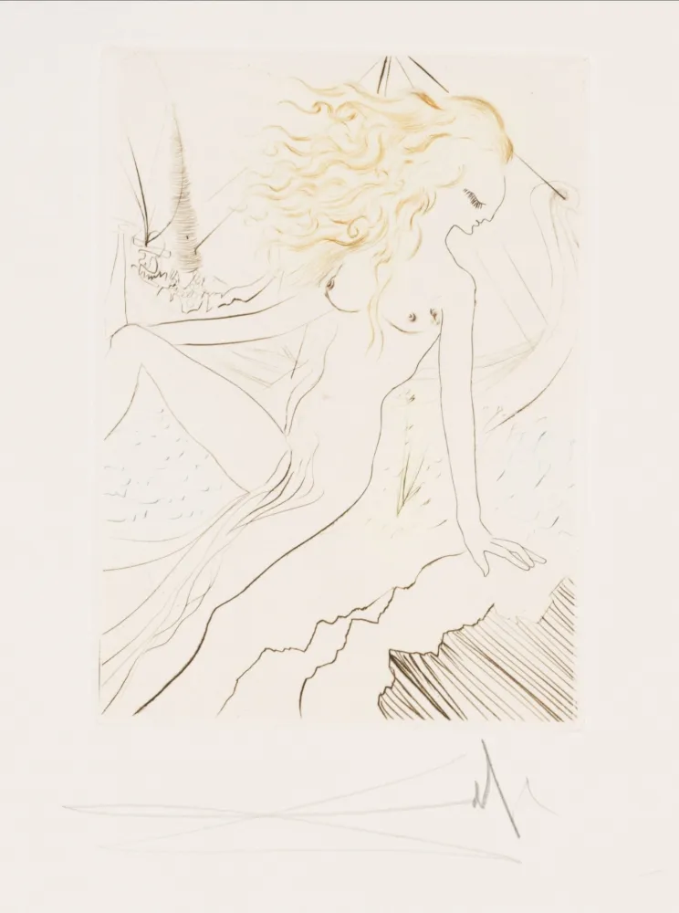 Illustriertes Buch Dali - Le Décaméron 1972 - English - E.A 