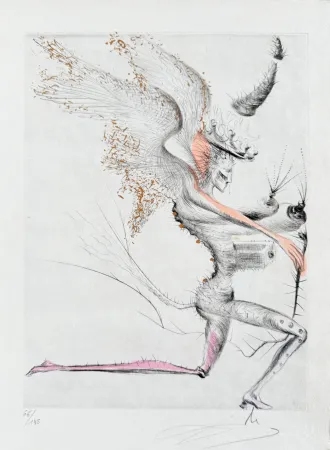 Stich Dali - Le Démon ailé