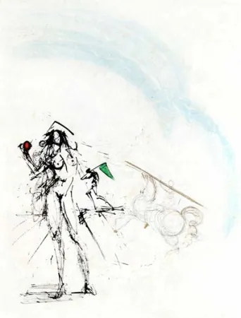 Stich Dali - Le Pecheur (The Angler)
