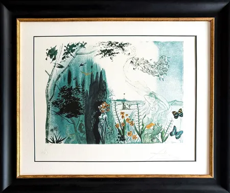 Lithographie Dali - Le Printemps (from 'Les Quatre Saisons')