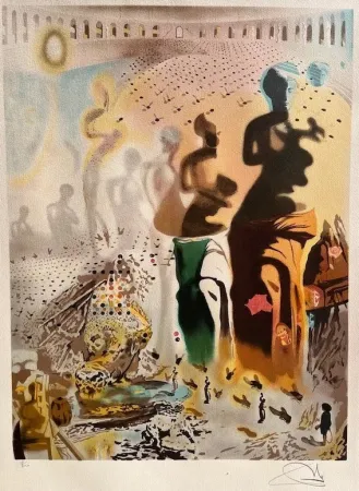 Lithographie Dali - Le Torréador Hallucinogène