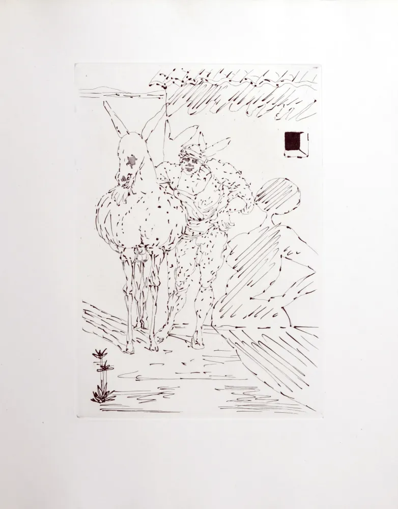 Stich Dali - Le Tricorne, 1958