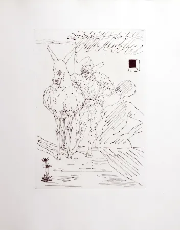 Stich Dali - Le Tricorne, 1958