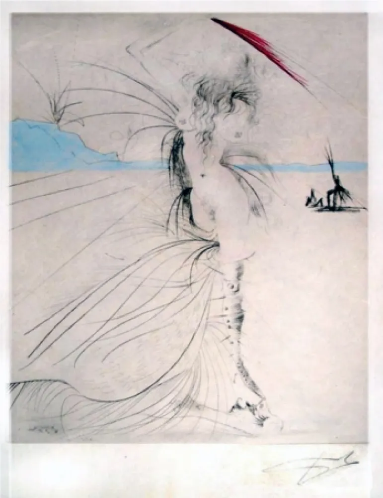 Stich Dali - Les aigrettes (The Egrets)
