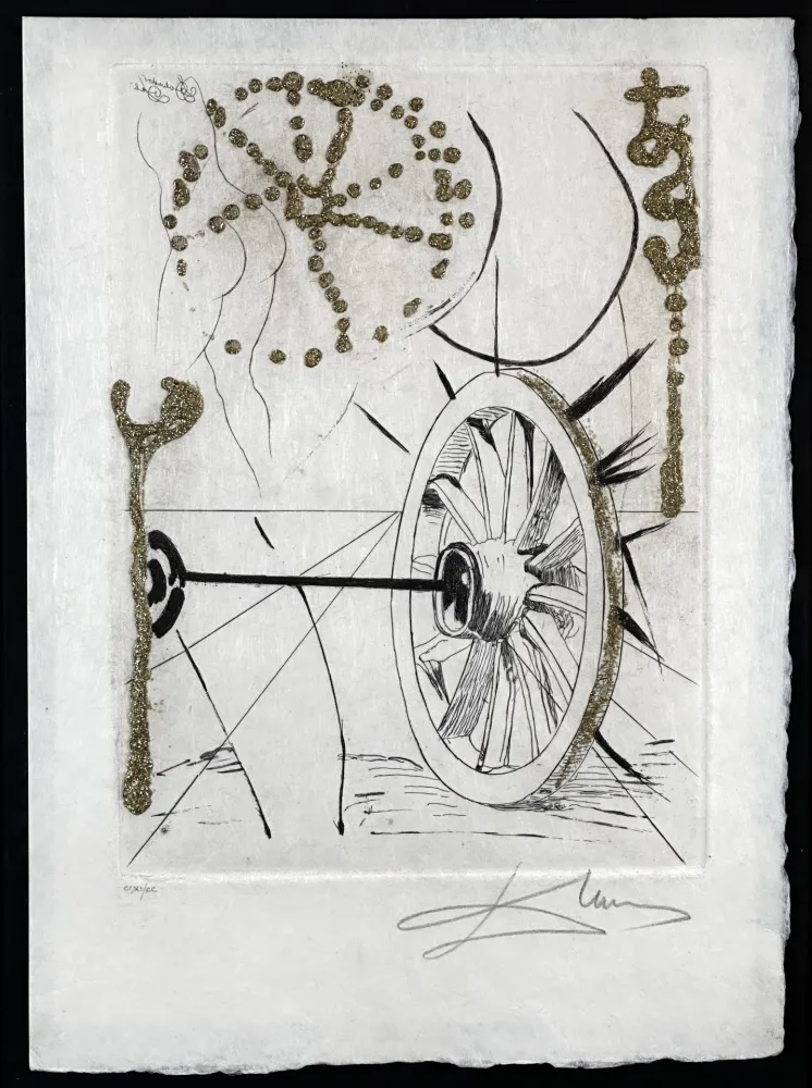 Stich Dali - Les Amours Jaunes Good Fortune and Fortune