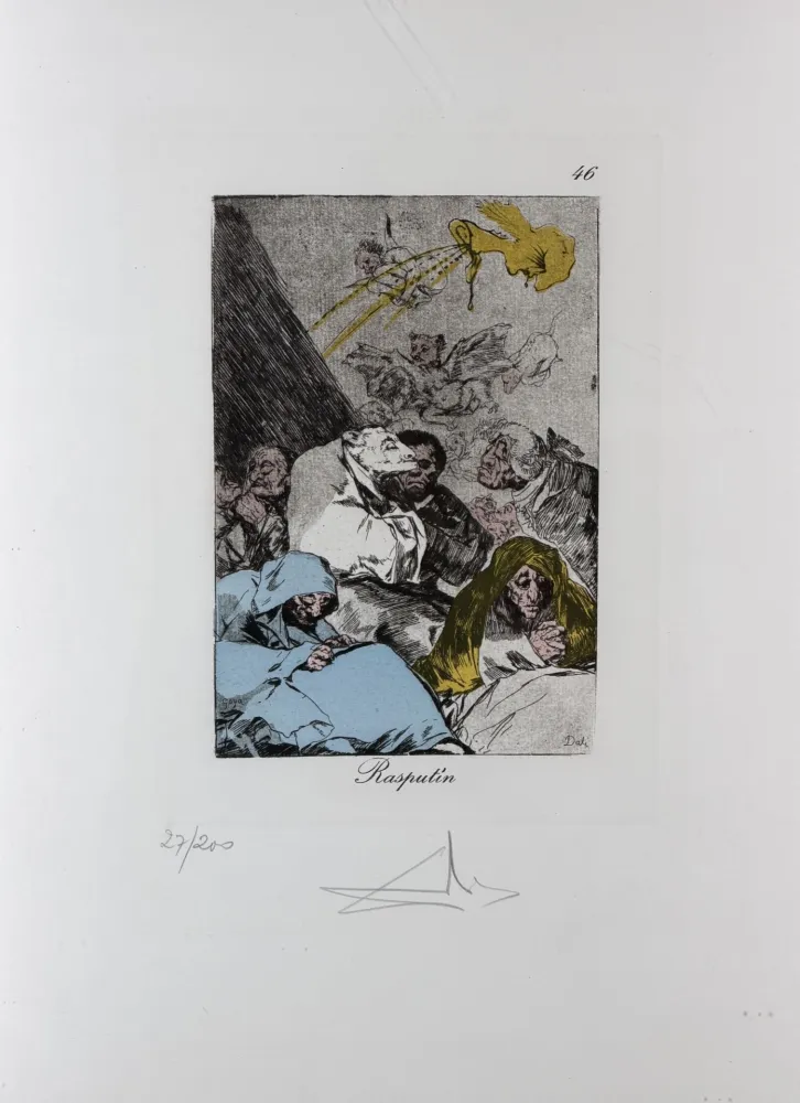 Stich Dali - Les Caprices de Goya Rasputin