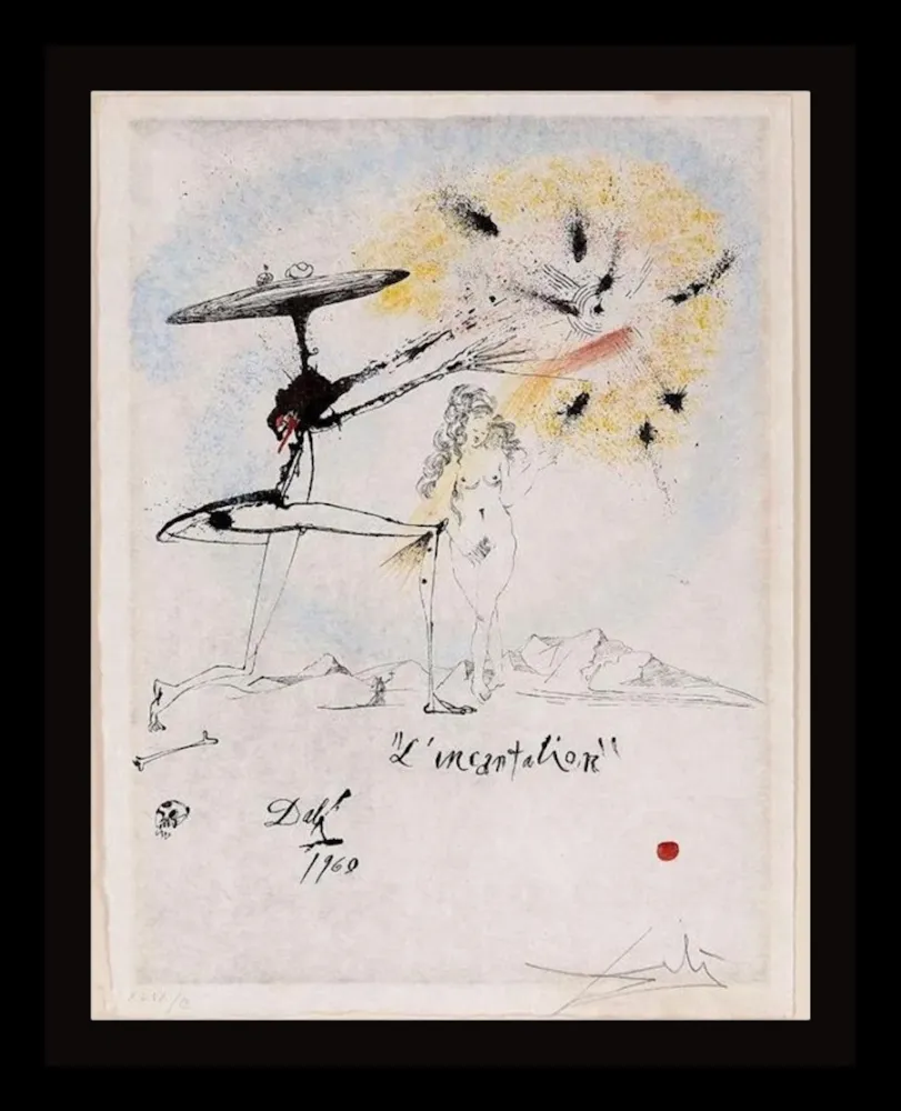 Stich Dali - Les Rois Mages L'Incantation