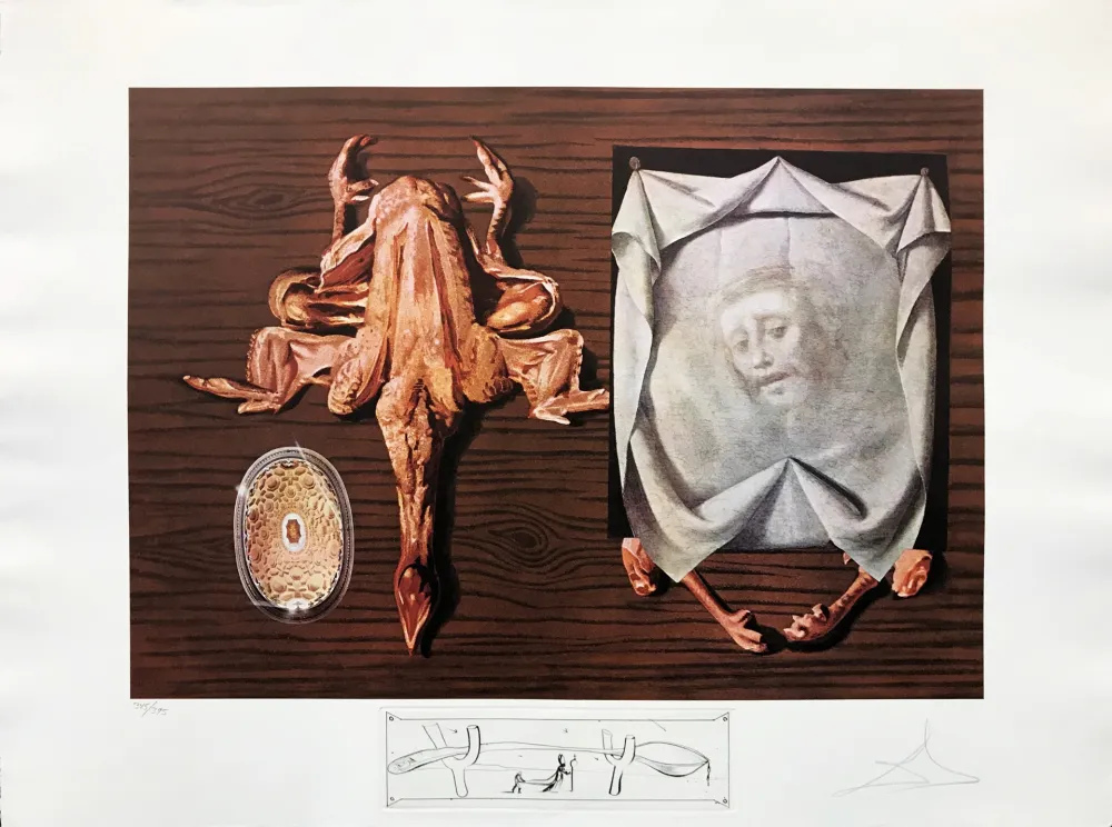 Mezzotinto Dali - LES SPOUTNIKS ASTIQUES ELASTICOTS STATISTIQUES