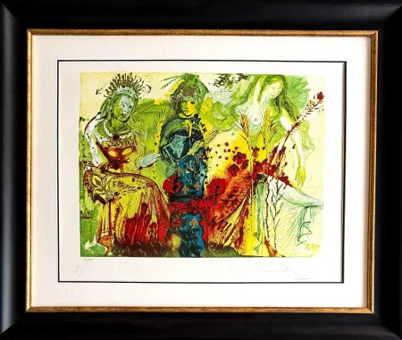 Lithographie Dali - L'Été (from 'Les Quatre Saisons')