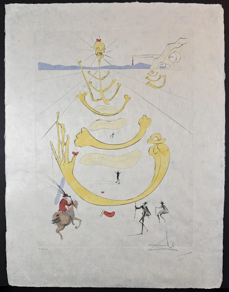 Stich Dali - Masque de la Mort