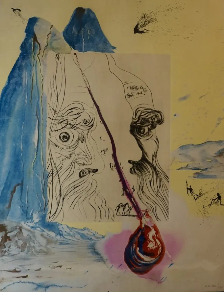 Stich Dali - Moses and Monotheism The Tear of Blood