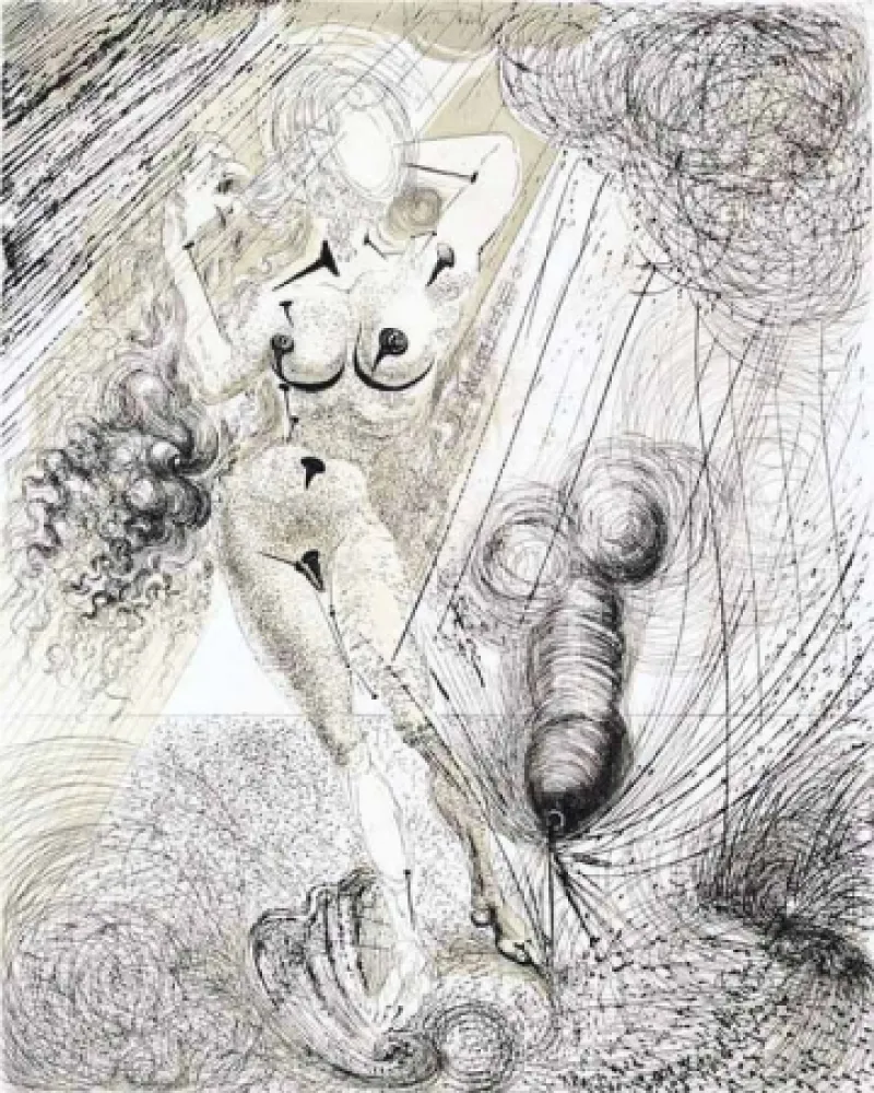 Stich Dali - Naissance de Venus (Birth of Venus)